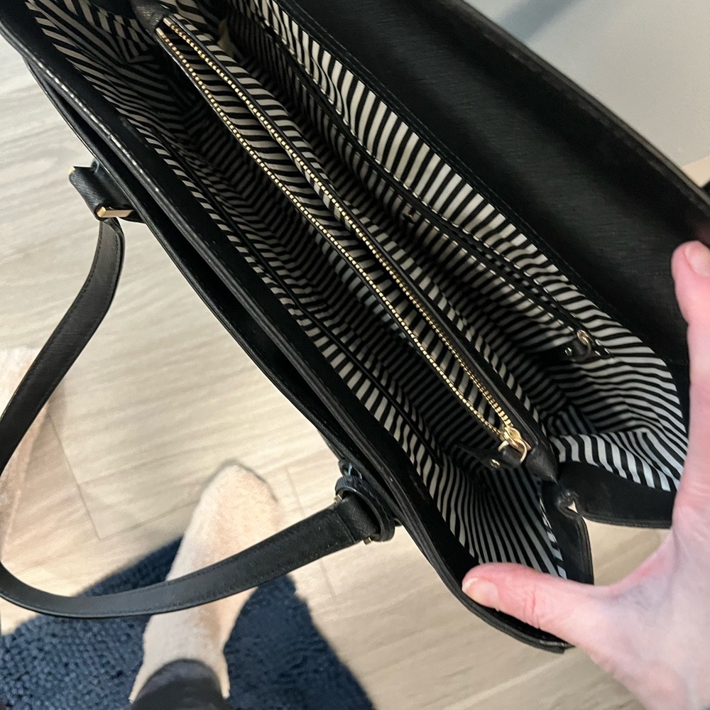 Kate Spade Classic Black Tote - Picture 4 of 5